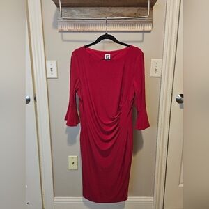 Red Anne Klein Dress